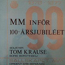 S?llskapet Muntra Musikanter, Erik Bergman, Tom Krause, Boris Borotinskij - 105871