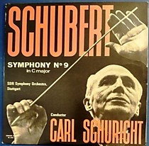 Schubert, SDR Symphony Orchestra, Stuttgart Conductor Carl Schuricht - 106402